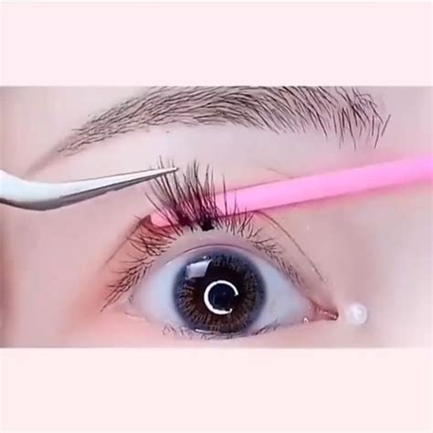 D D Hot Melt Hair Grafting Eyelashs Extension Simulation Plain Face Natural Beginner