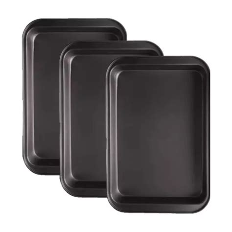 Set Charolas Moldes Para Hornear Pasteles Galletas X Cm