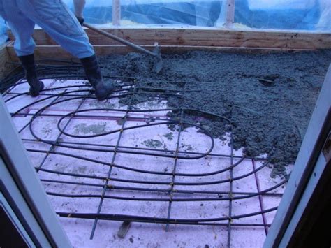 Installing Under Slab Radiant Heating Neonlinked