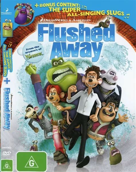 FLUSHED AWAY DVD (Region 4) VGC £4.23 - PicClick UK