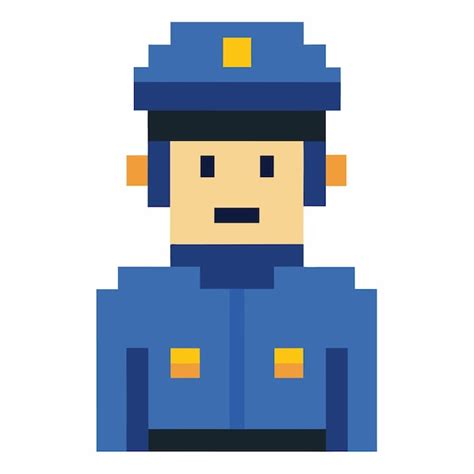 Pixel Police Officer Images Free Download On Freepik