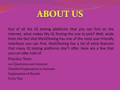 Ppt Iq Testing Get Your Iq Result Right Now Powerpoint Presentation Id 9887745