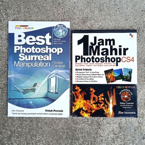 Jual Buku Desain Grafis Mahir Photoshop Manipulasi Photoshop