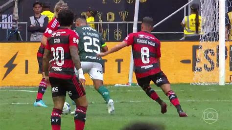 Vídeo Palmeiras x Flamengo Melhores Momentos do 1º Tempo futebol ge