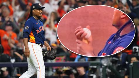 Astros Framber Valdez Addresses Accusations Of Cheating Outkick