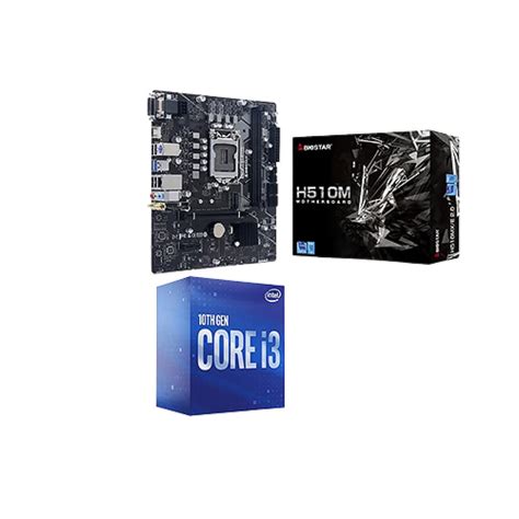 Intel Core I Processor And Biostar H Mx E Motherboard