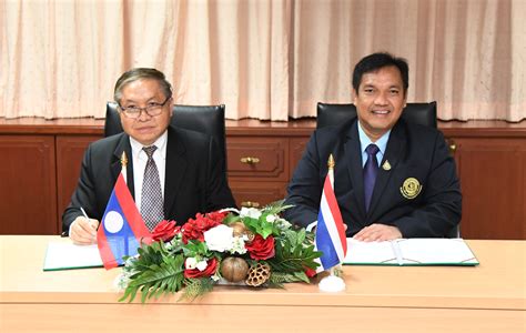 A Courtesy Visit Of The National University Of Laos Lao Pdr