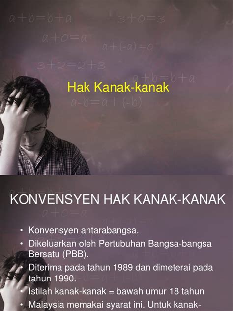 Hak Kanak-Kanak | PDF