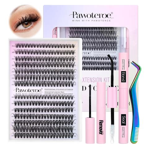 Amazon Pawotence Lash Extension Kit DIY 280pcs Individual Lash