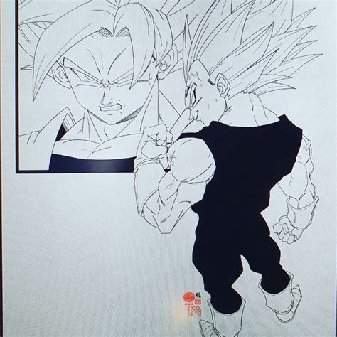 Limandao K Limmany On Instagram Incoming Goku Vs Majin Vegeta