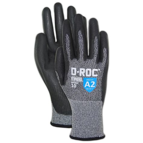 Magid D Roc Hyperon™ Blended Polyurethane Palm Coated Work Gloves Cut