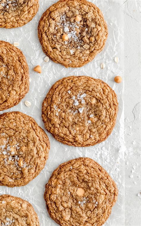 Salted Brown Butter Butterscotch Oatmeal Cookies Ambitious Kitchen