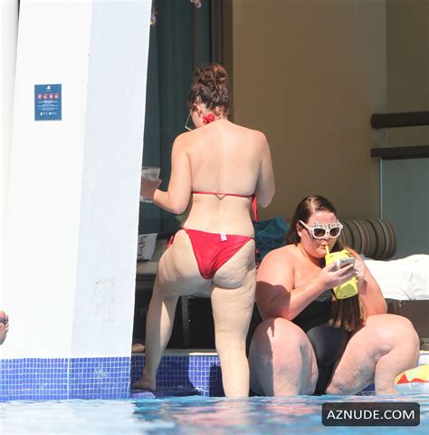 Vicky Pattison Sexy In A Red Bikini In Tulum Mexico Aznude