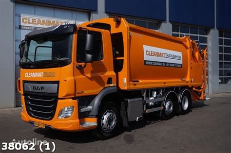 DAF FAG CF 340 Welvaarts Weighing System Garbage Truck For Sale