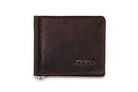 Zippo Bi Fold Wallet With Money Clip Faustotobacco