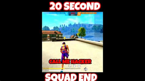 1vs4 🤯🤯 How Much 20 Second😱😱 End Squad 🥵🥵temate Call Me Hacker 🥵🥵