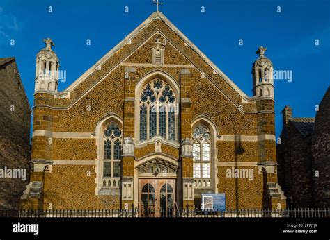 St Ives England Uk December 28 2013 Facade Of St Ives Methodist