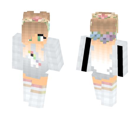 Get cute girl Minecraft Skin for Free. SuperMinecraftSkins