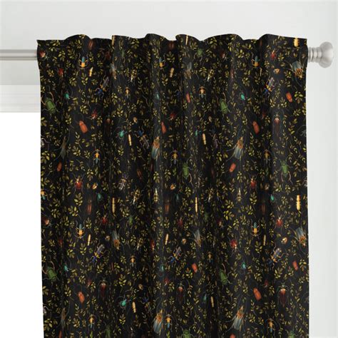 18 Nostalgic Dark Academia Curtain Panel Spoonflower