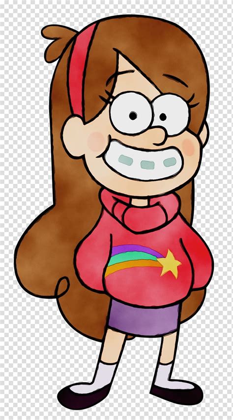 Gravity Falls Wendy Watercolor Paint Wet Ink Mabel Pines Dipper