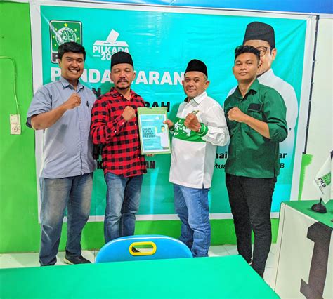 Erwin Siahaan Daftar Sebagai Bakal Calon Wakil Walikota Ke PKB