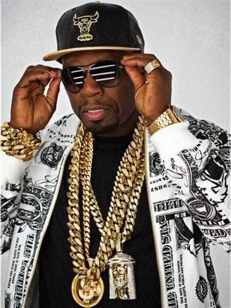 50 Cent Shows Off Jewelry Pieces Pres