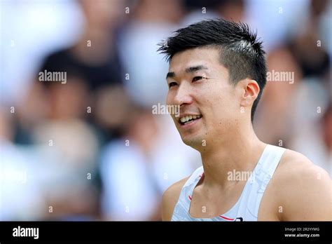 Kanagawa Japan 21st May 2023 Yoshihide Kiryu Athletics World Athletics Continental Tour