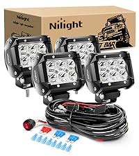 Amazon Nilight Zh Inch W Spot Flood Combo Off Road Led