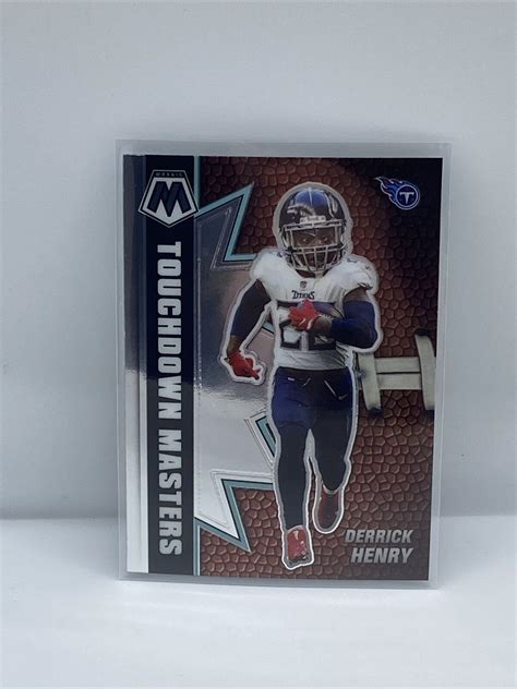 Panini Mosaic Derrick Henry Touchdown Masters Tm Tennesee Titans