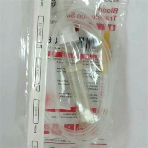 Jual Blood Set Gea Blood Transfusion Set Gea Set Transfusi Darah Gea