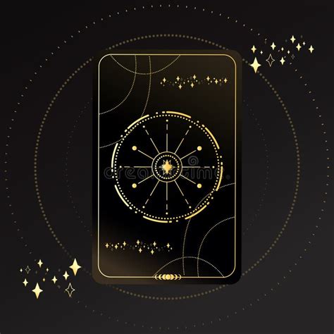 Black Gold Tarot Stock Illustrations 1174 Black Gold Tarot Stock