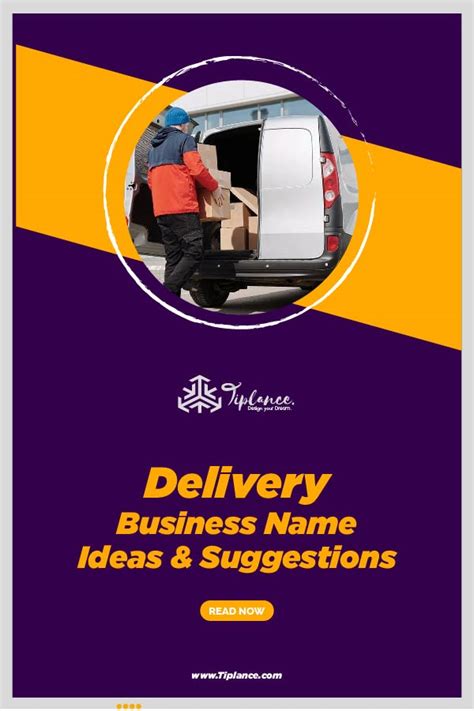 Delivery Business Name Ideas Tiplance