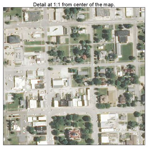 Aerial Photography Map Of Carthage Il Illinois