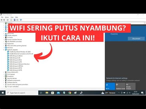 Cara Mengatasi Koneksi Wifi Yang Sering Putus Nyambung Pada Laptop Atau