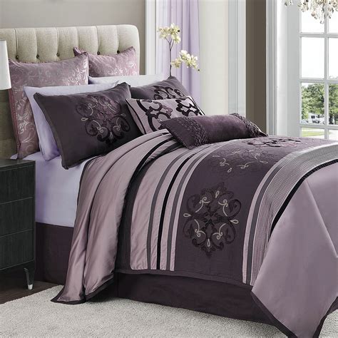 Jolie Lilac And Plum Comforter Bedding Comforter Sets Bed Comforters Bed