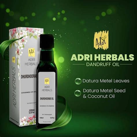 Adri Herbal Dandruff Treatment Oil Ayurvedic Anti Dandruff Oil