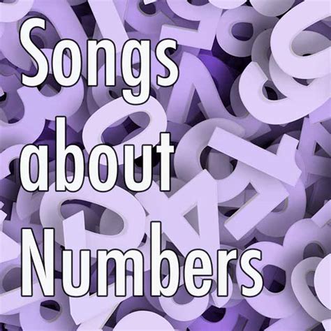 Songs about Numbers • Weekly Playlists • AudioPerfecta.com