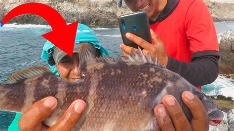 así es la pesca pescamos y cocinamos al pez que se escapo de la boca