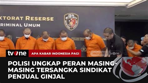 Polisi Ungkap Tersangka Kasus Perdagangan Organ Ginjal Di Bekasi