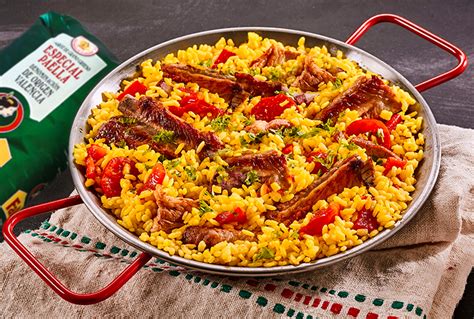 Arroz Con Costillas Adobadas La Fallera