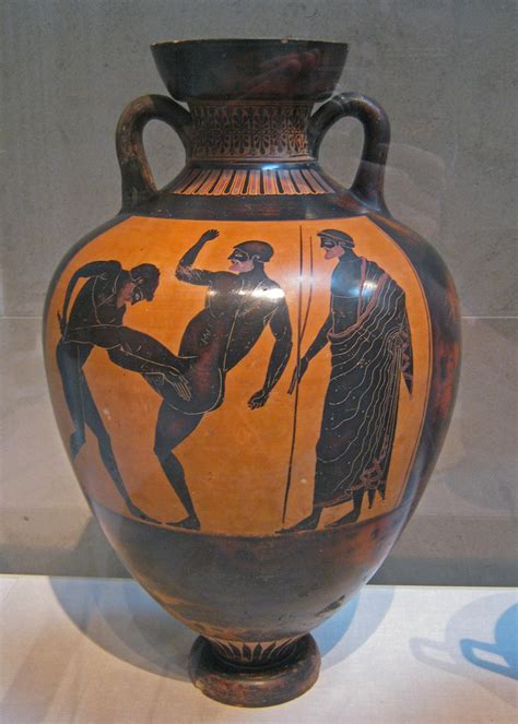 Terracotta Panathenaic Prize Amphora Jar Terracotta Pana Flickr