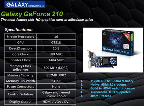 Galaxy GeForce 210 and GT 220 Review - NVIDIA 40nm GPUs hit consumers - PC Perspective