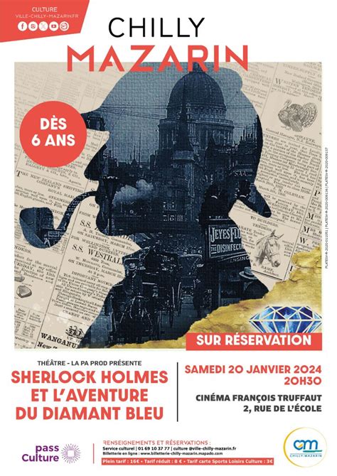 Sherlock Holmes Et L Aventure Du Diamant Bleu Chilly Mazarin