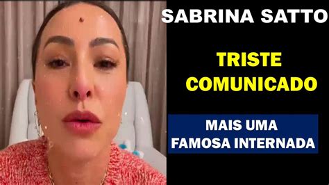 Infelizmente Uma Triste Not Cia Deixaou F S De Sabrina Satto Assustados