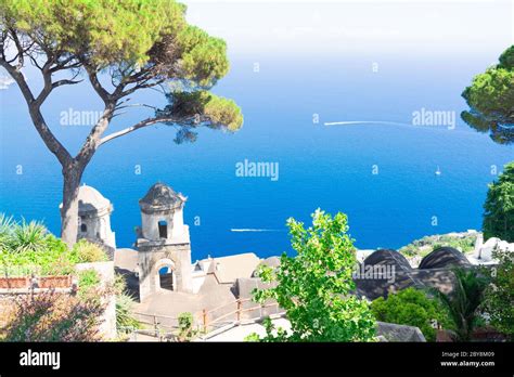 Ravello Village Amalfi Coast Of Italy Stock Photo Alamy