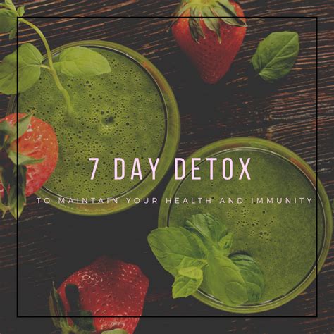 7 Day Detox — balance + bliss