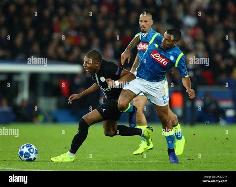 Paris Saint Germain Ssc Napoli Uefa Champions League Group C Kylian