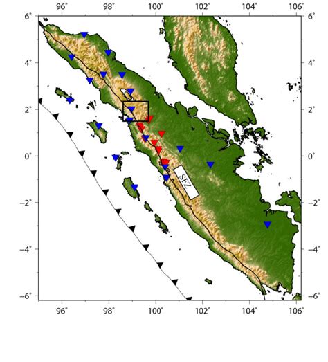 The Tectonic Setting Of Sumatran Island The Sumatran Fault Zone Is