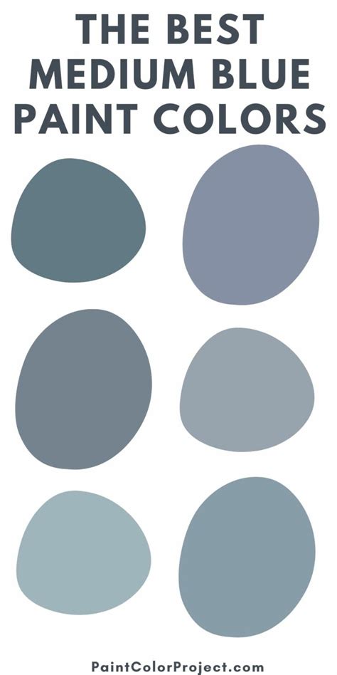 The 17 Best Medium Blue Paint Colors For 2024 The Paint Color Project