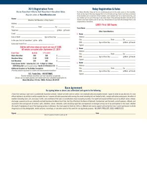 Fillable Online Printable Entry Bformb Bmaineb Marathon Fax Email